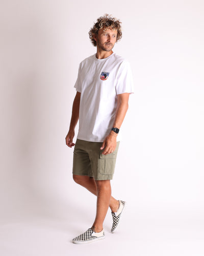 Firebolt Tee - White