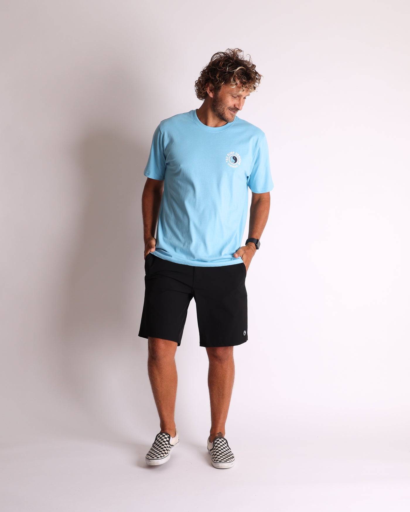 Tracker Tee - Dusk Blue