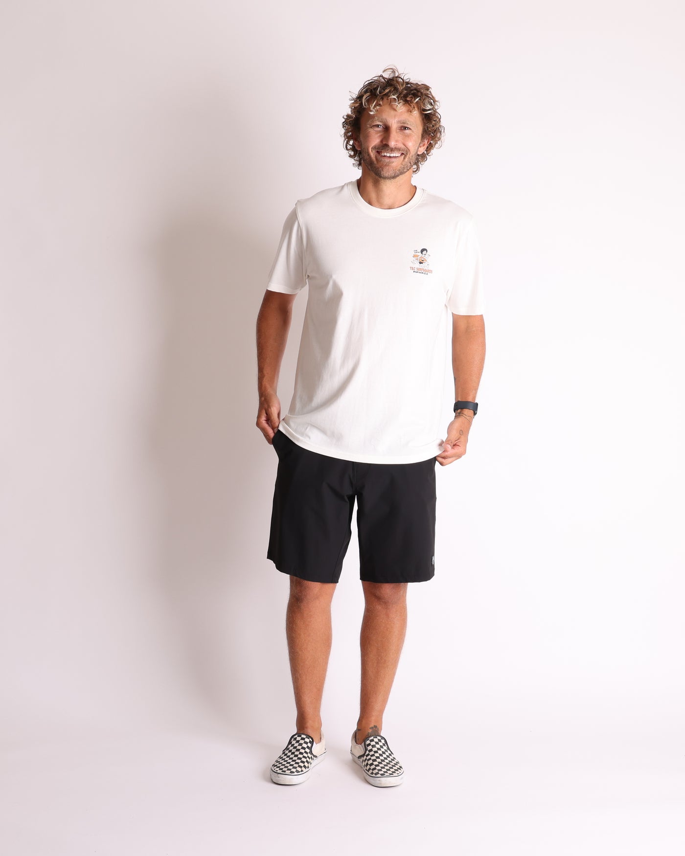 Gone Surfing Tee - Natural