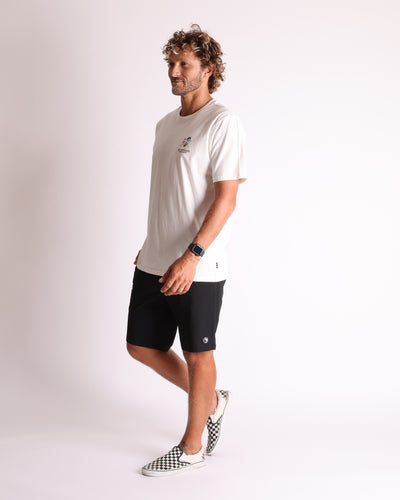 Gone Surfing Tee - Natural