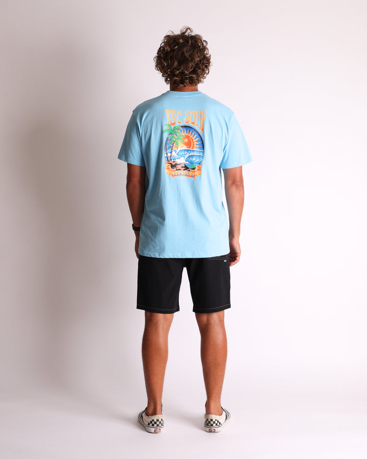 Grateful Tee - Dusk Blue