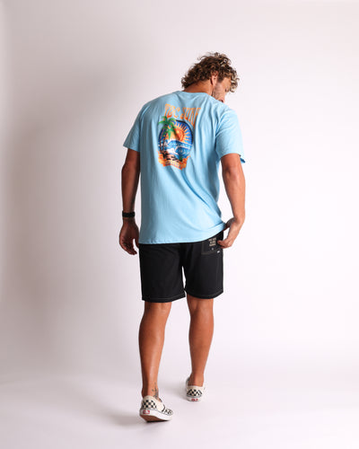 Grateful Tee - Dusk Blue