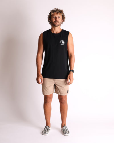 OG Muscle Tee - Black Vintage