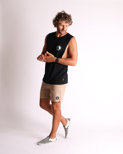 OG Muscle Tee - Black Vintage