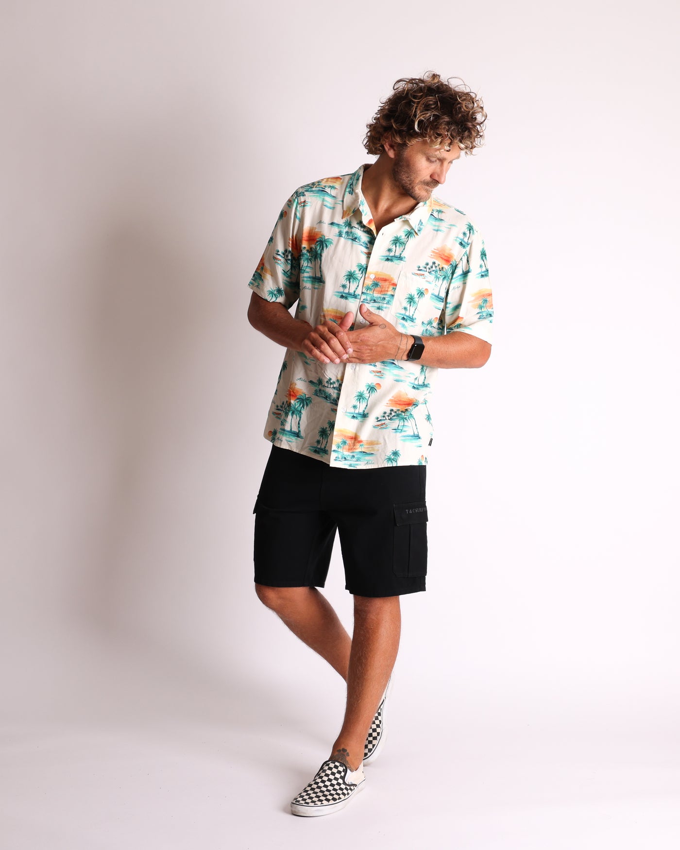 Day Trip S/S Shirt - Tropical