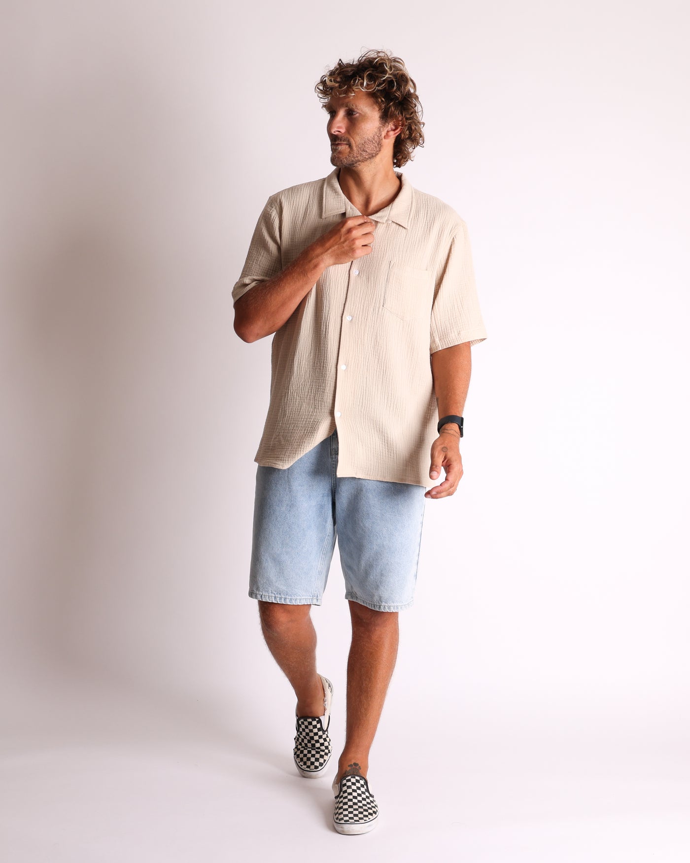 Chiller S/S Shirt - Sand