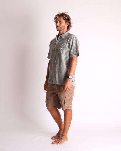 Barrack Cord Short - Sand
