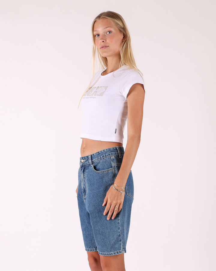 Keepsake Shrunken Fit Tee - White