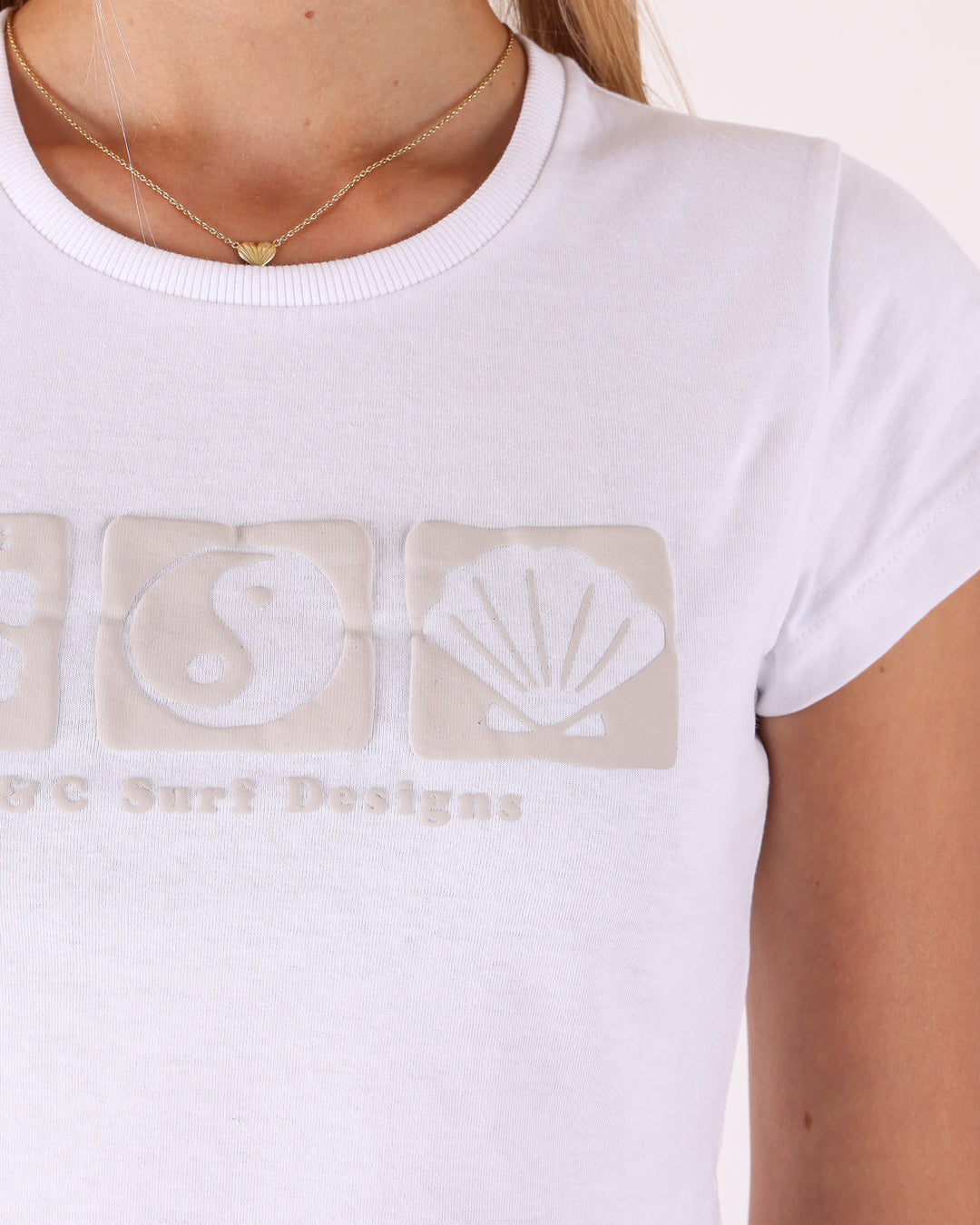 Keepsake Shrunken Fit Tee - White