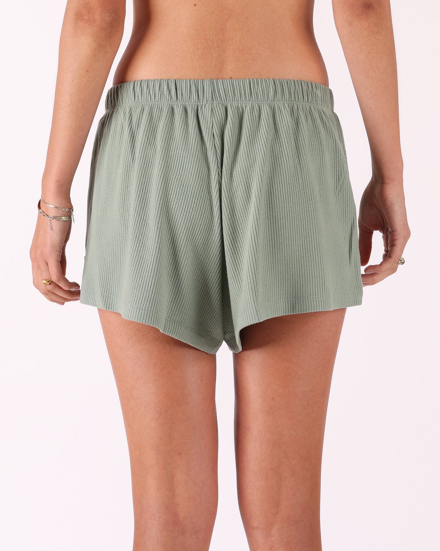 Horizon Rib Short - Teal