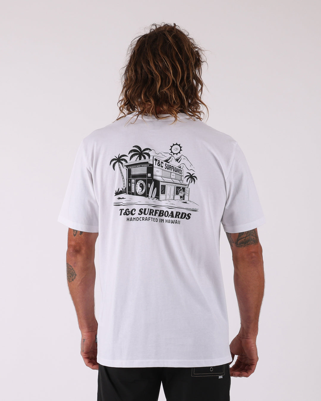 Location Tee - White