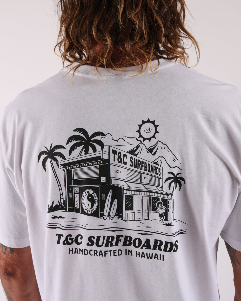 Location Tee - White