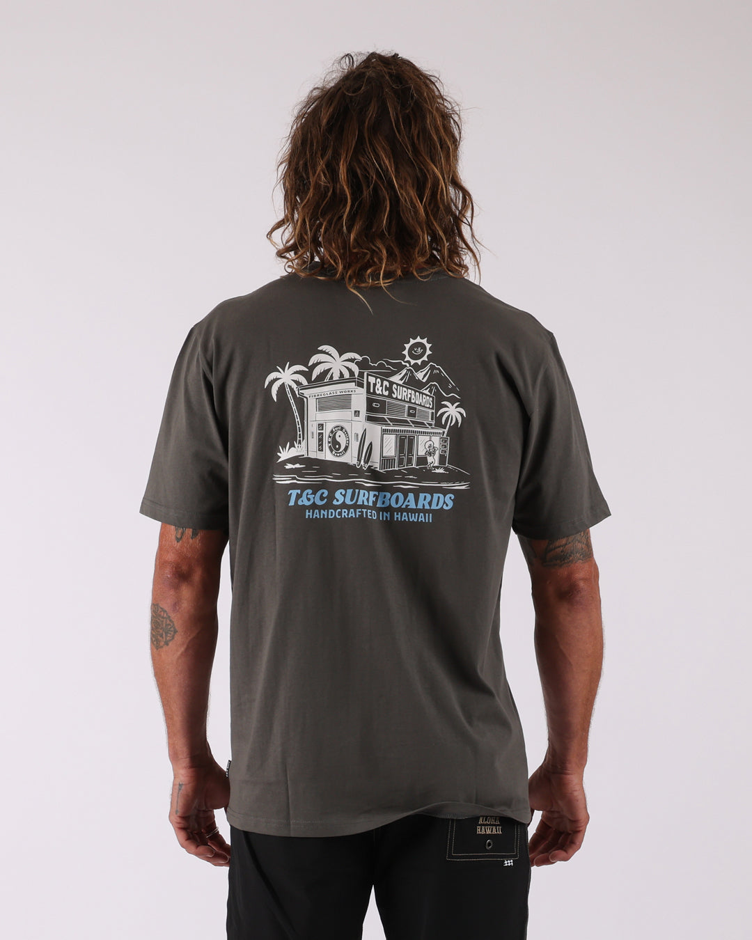 Location Tee - Vintage Char