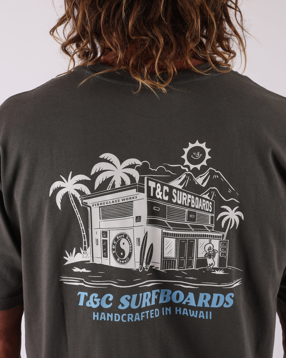 Location Tee - Vintage Char