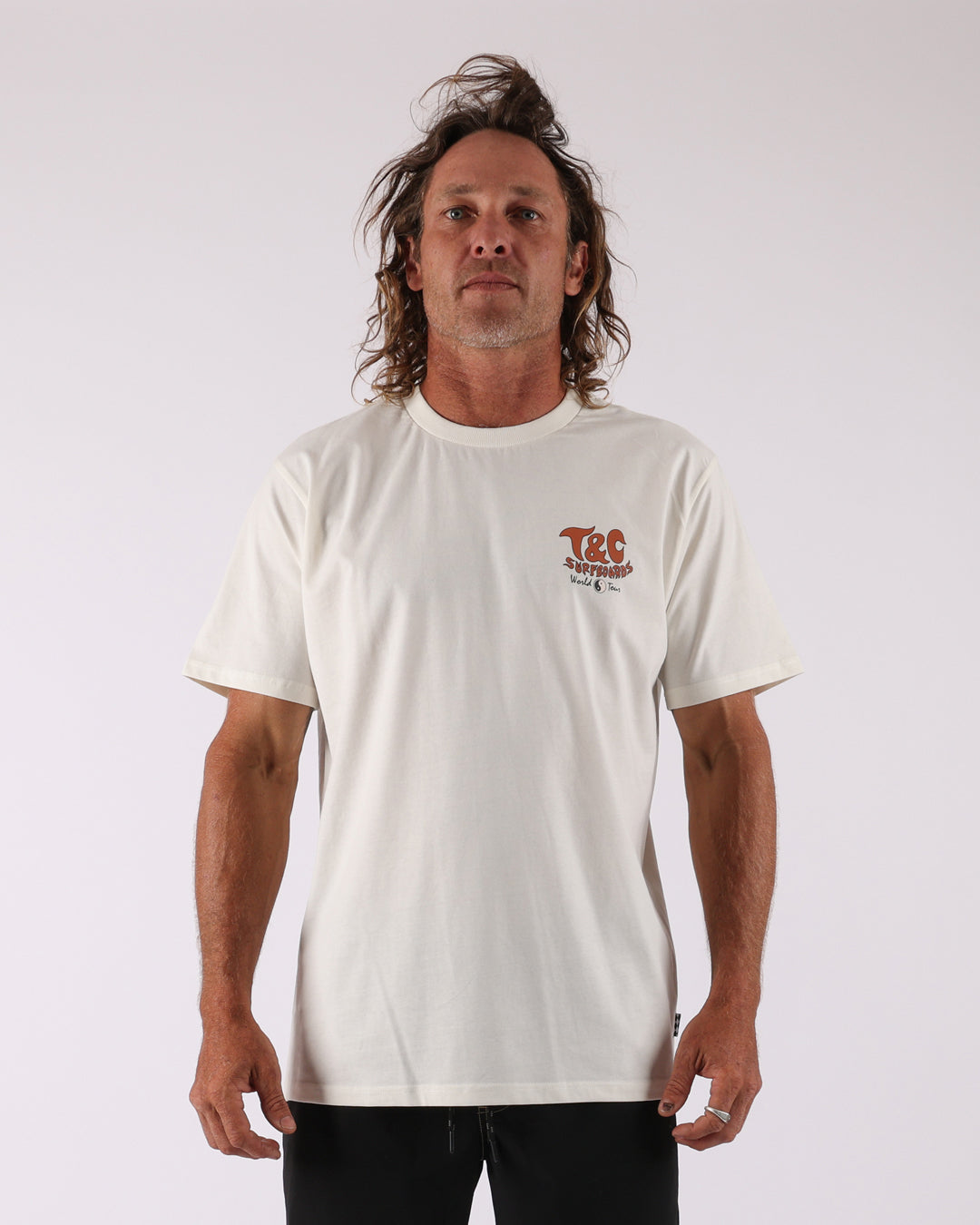 World Tour Tee - Natural