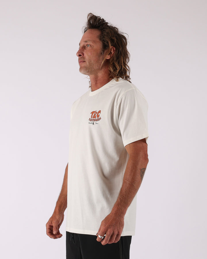 World Tour Tee - Natural