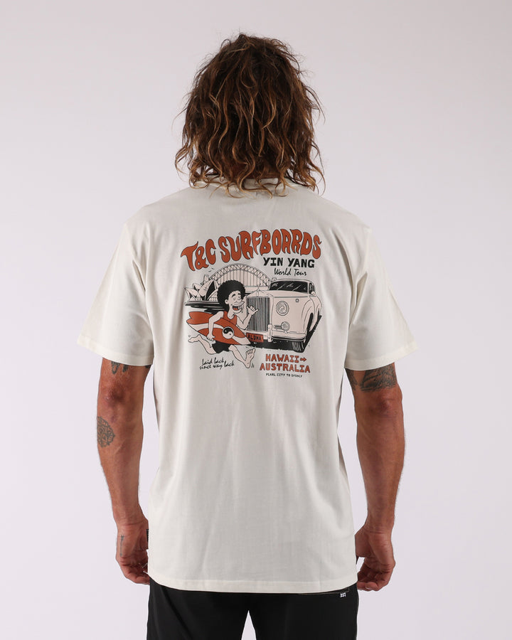 World Tour Tee - Natural