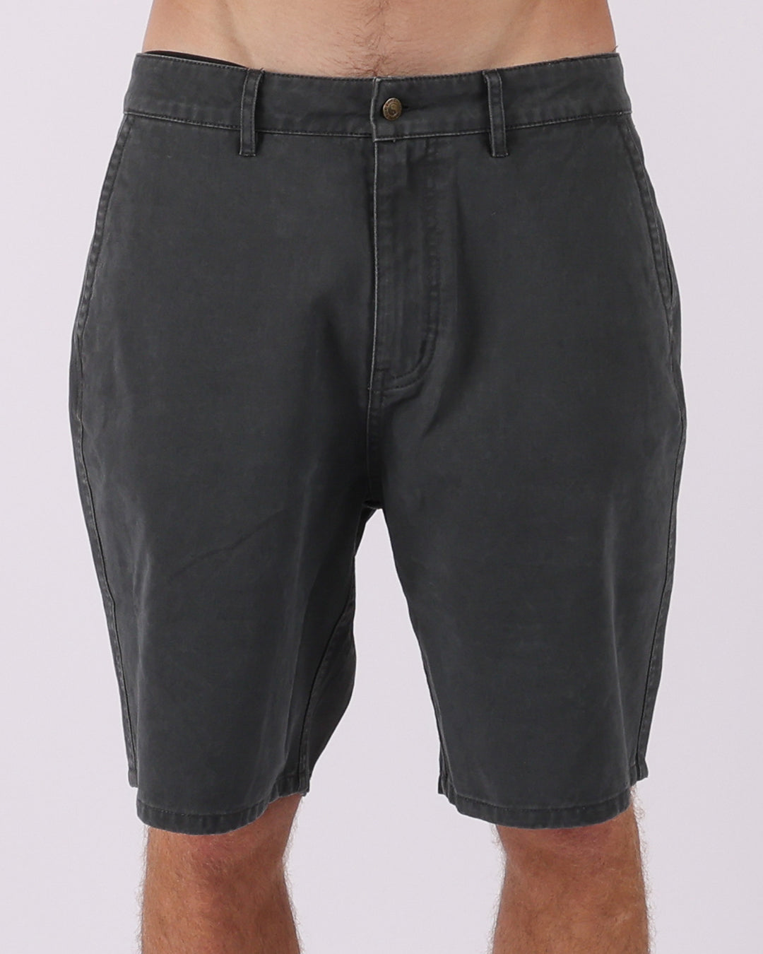 Passport Chino Short - Charcoal