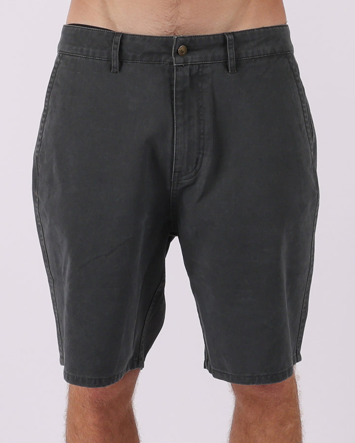 Passport Chino Short - Charcoal