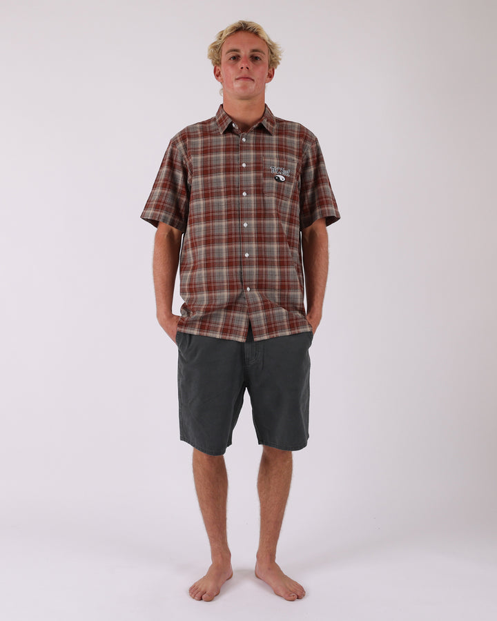 Passport Chino Short - Charcoal