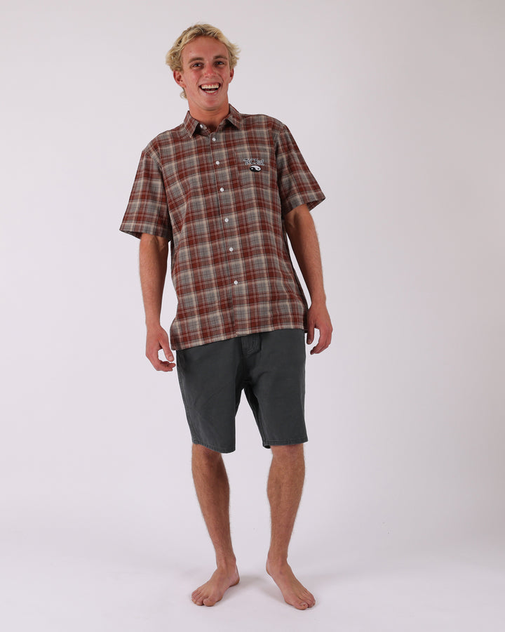 Passport Chino Short - Charcoal