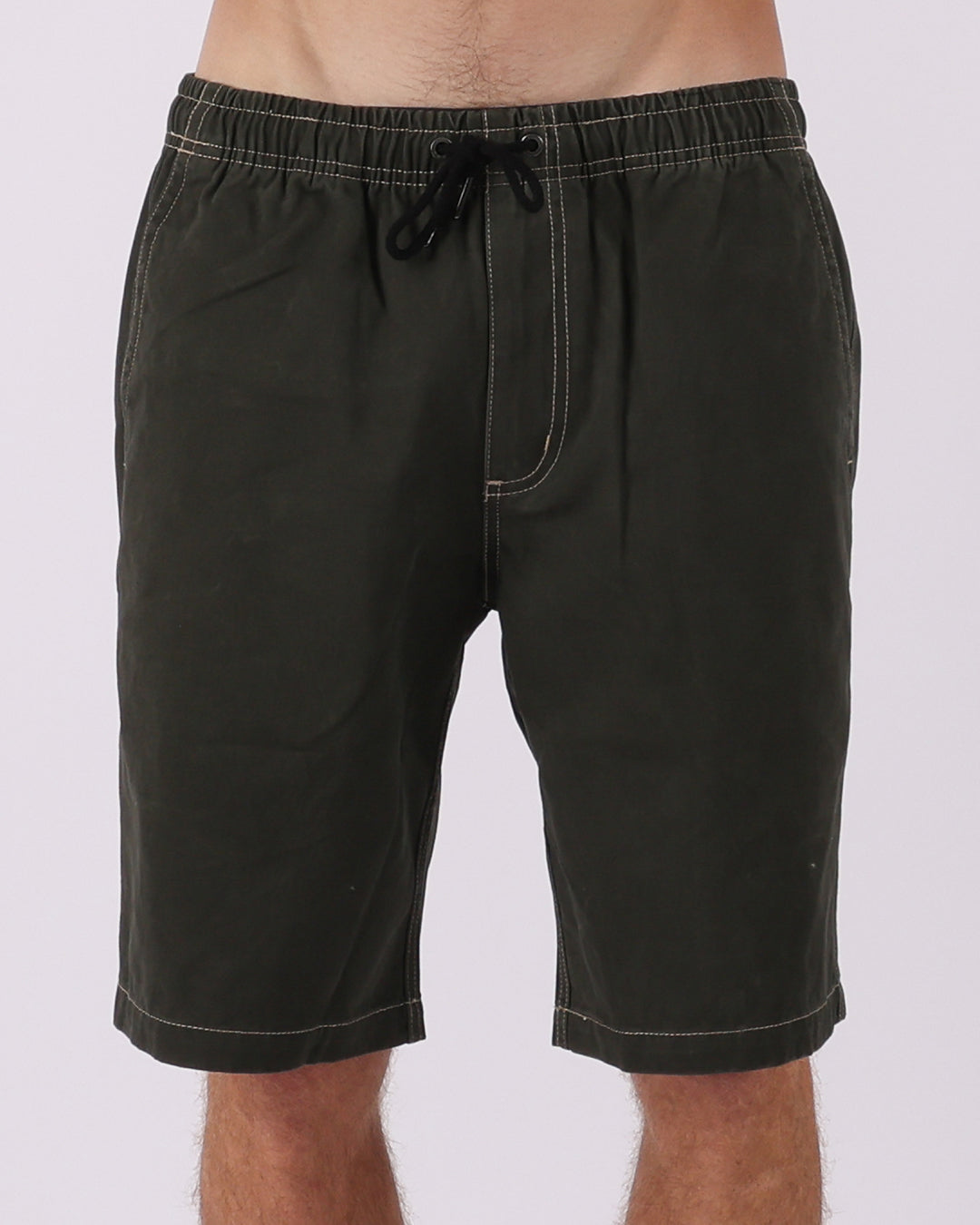 Ninetees Twill Short - Charcoal