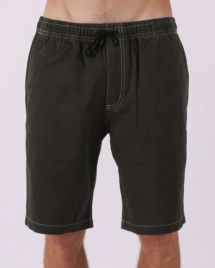 Ninetees Twill Short - Charcoal