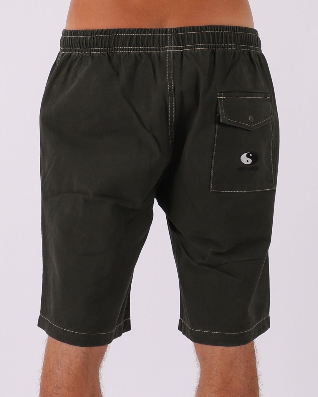 Ninetees Twill Short - Charcoal