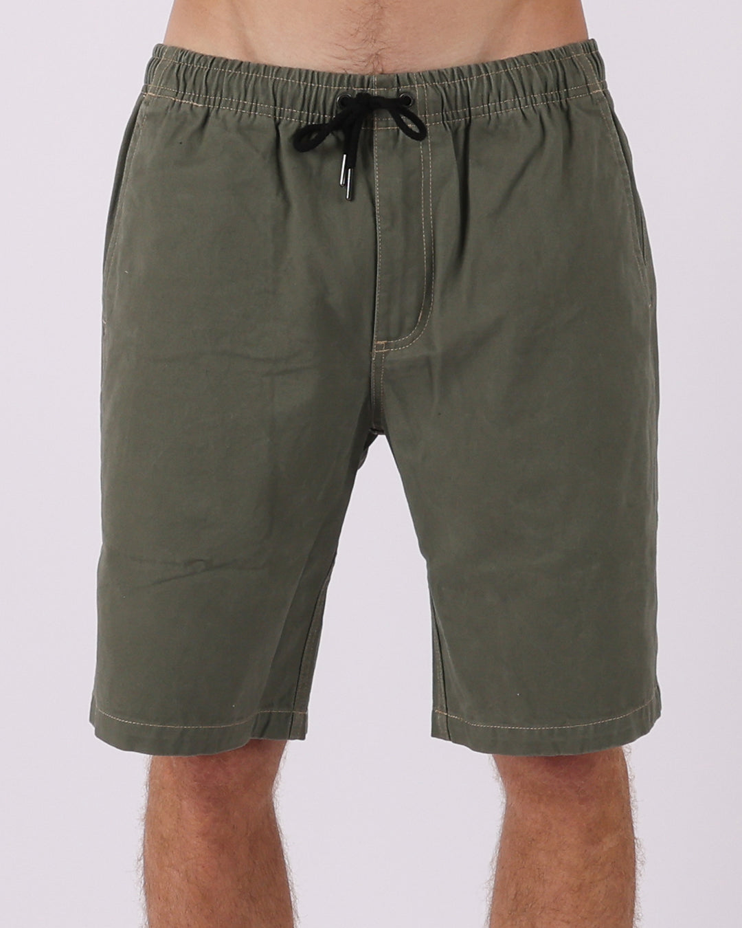 Ninetees Twill Short - Military