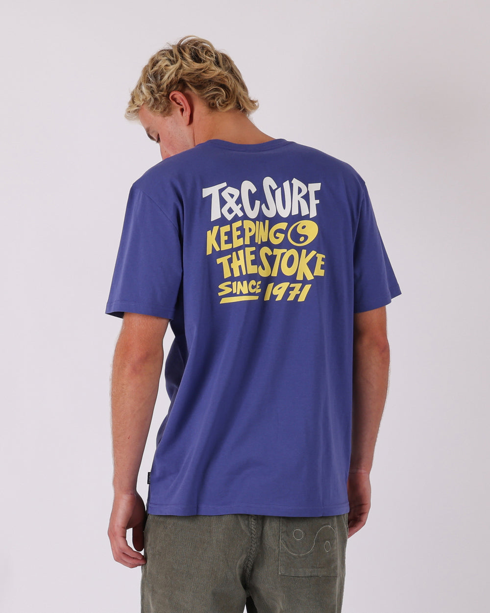 The Stoke Tee - Purple