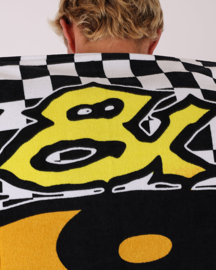 Circa Towel - Black/White