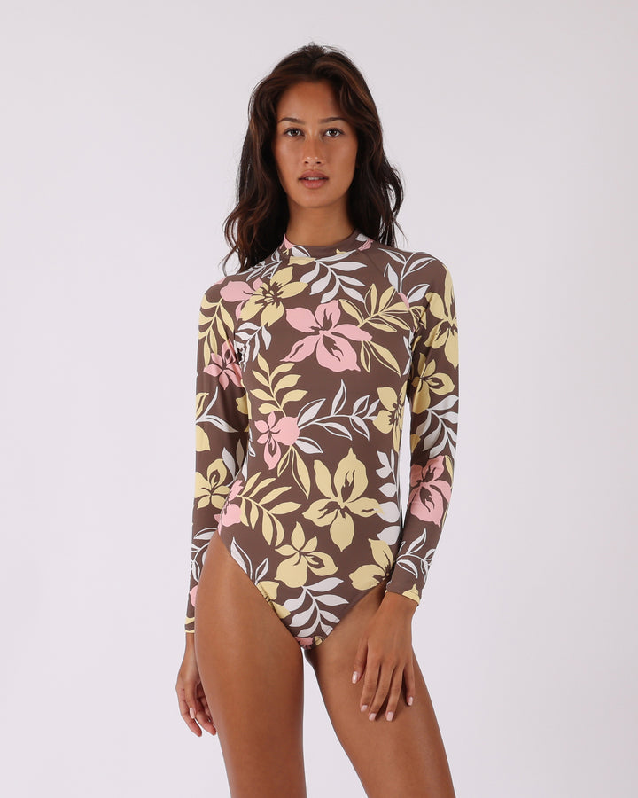 Kaia L/S One Piece - Tropical