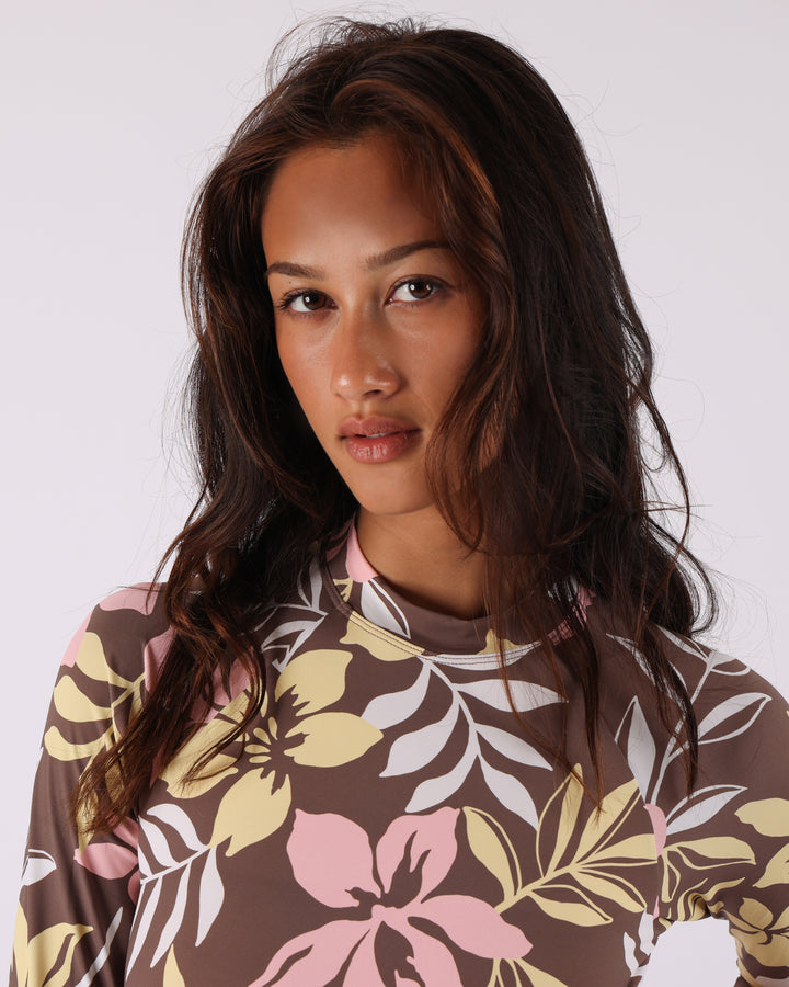 Kaia L/S One Piece - Tropical