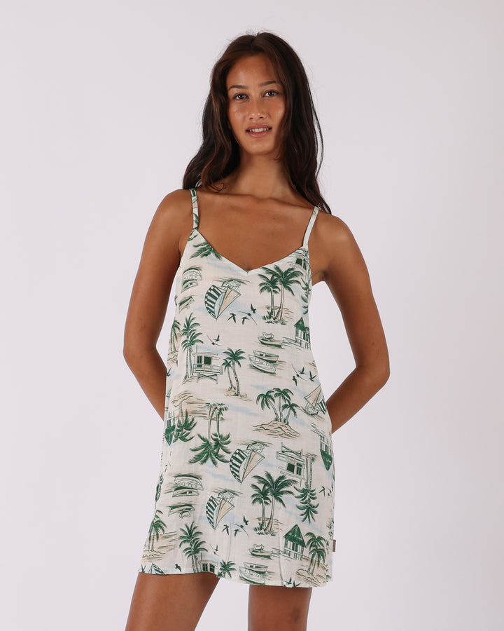 Kaimana Beach Mini Dress - Shell