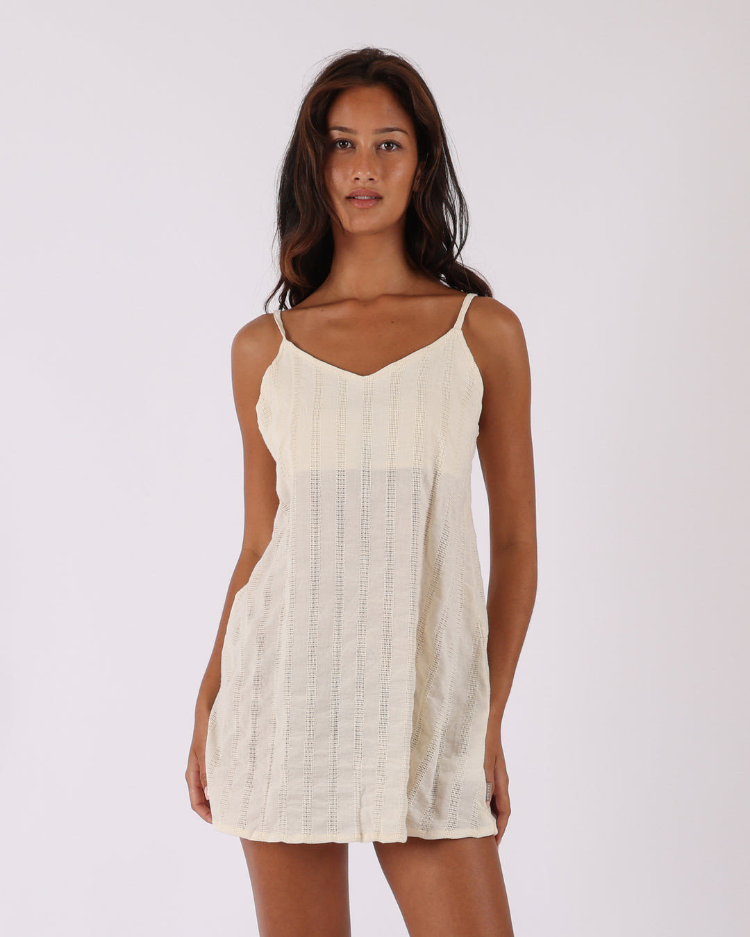 Sunset Mini Dress - Shell
