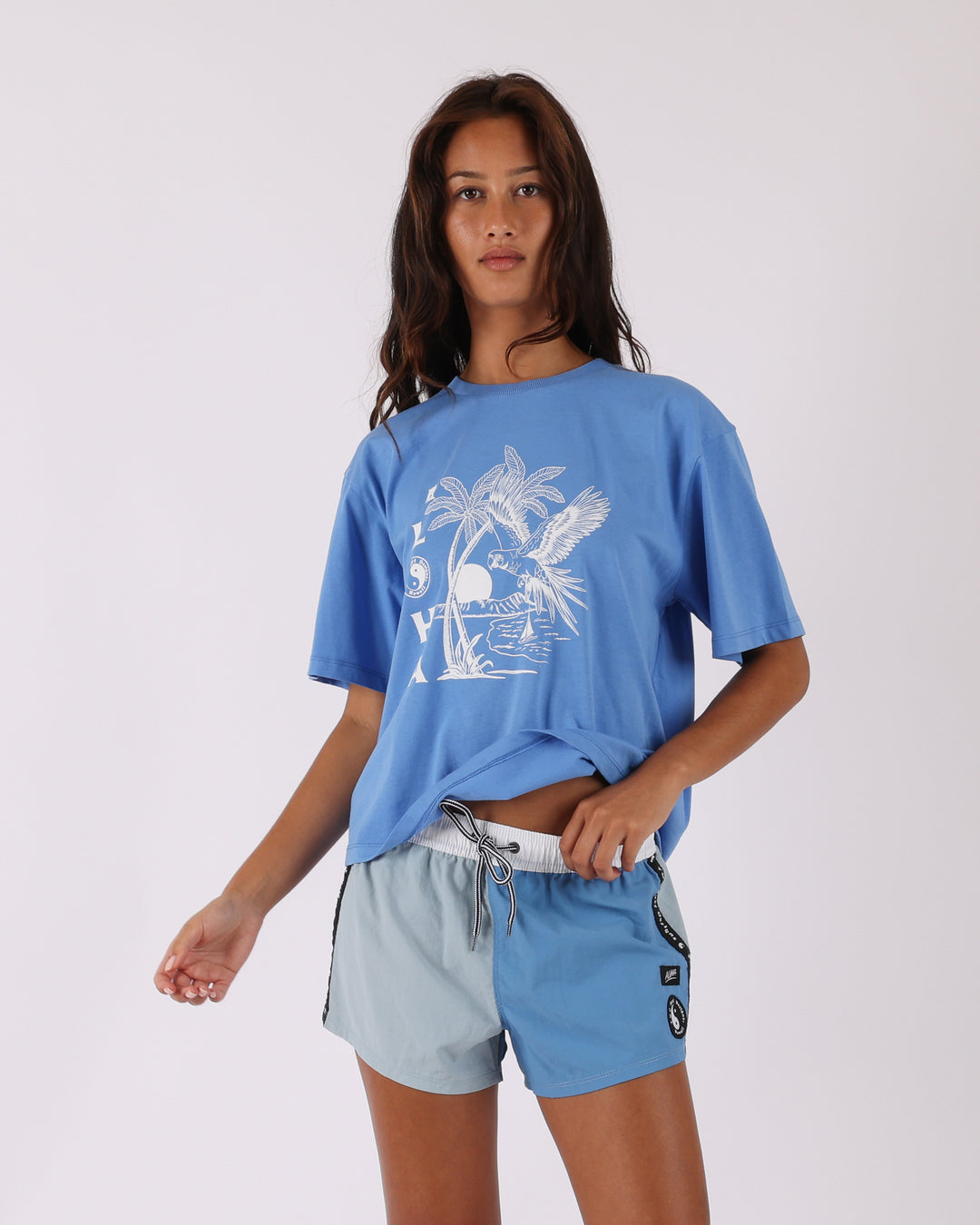 Hype Beach Short - Blue Hawaii