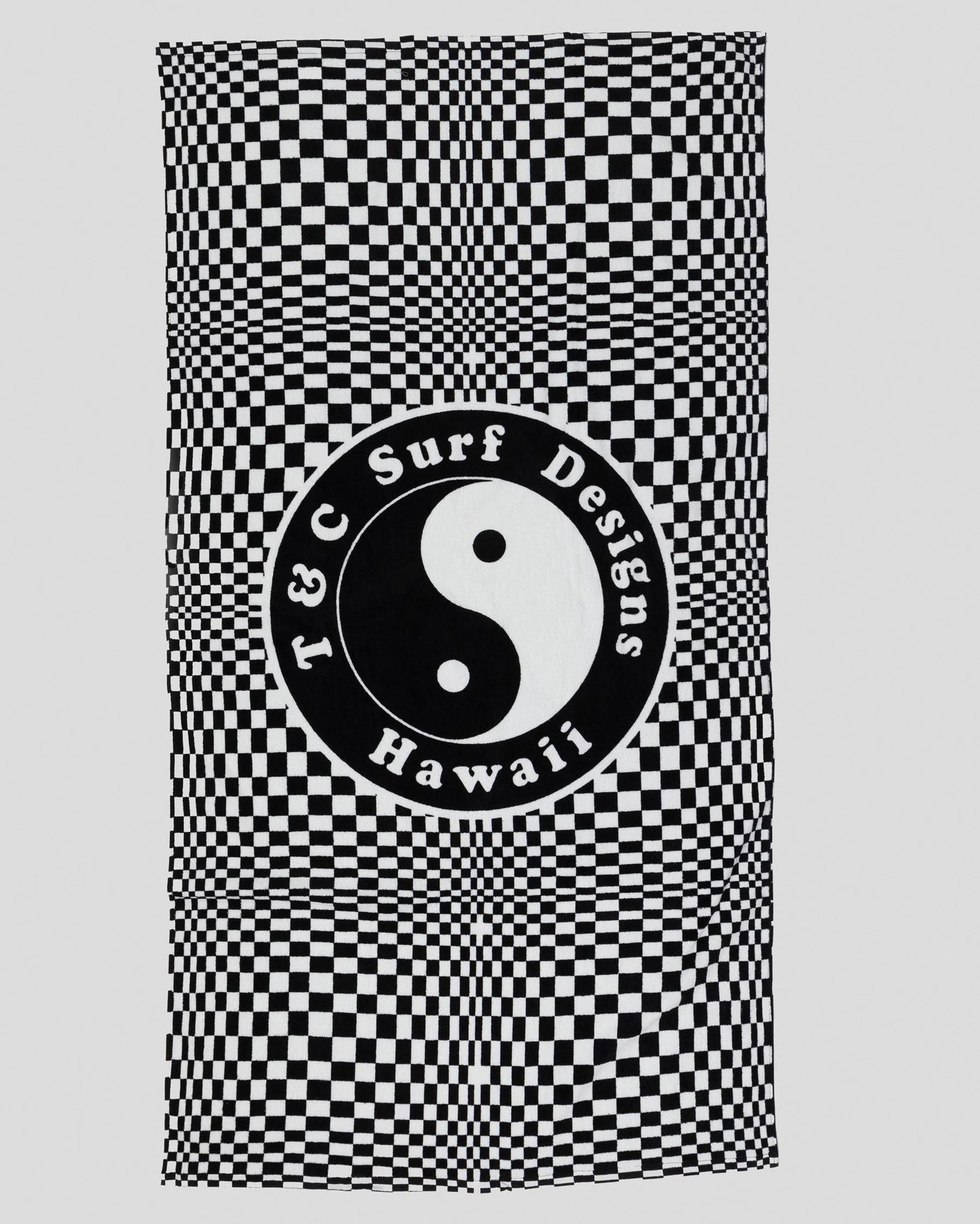 Checkers OG Towel - Black/White