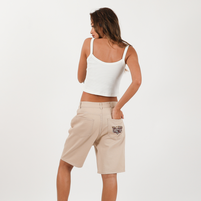 Diamond Rib Singlet - White