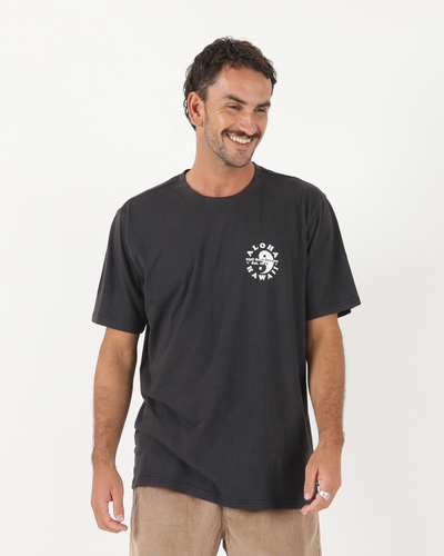 Back To Basixs Tee - Washed Black