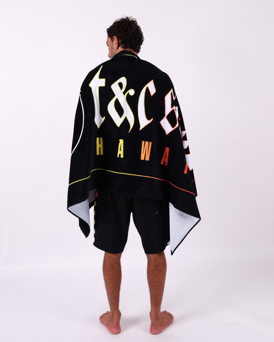 Scorpion Towel - Black