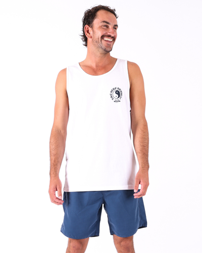 Sunset Singlet - White