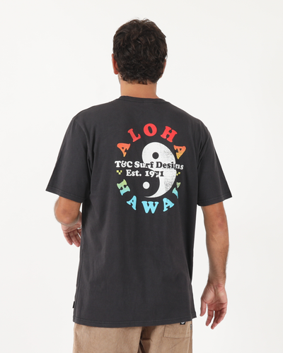 Back To Basixs Tee - Washed Black