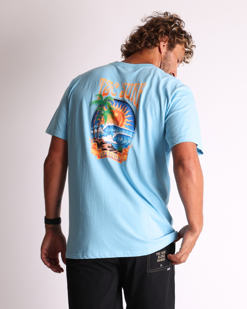 Grateful Tee - Dusk Blue
