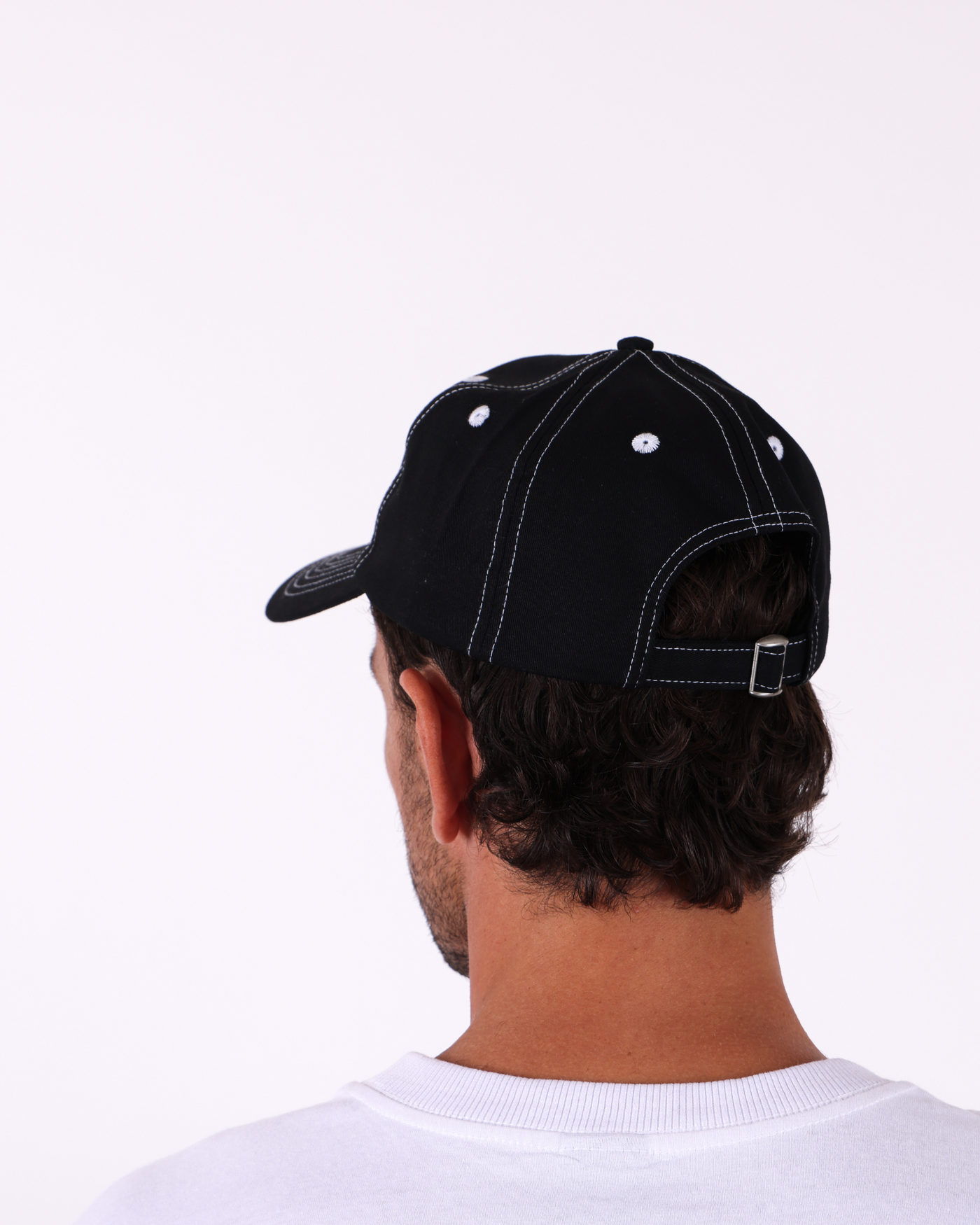 OG Dad Cap - Black/White