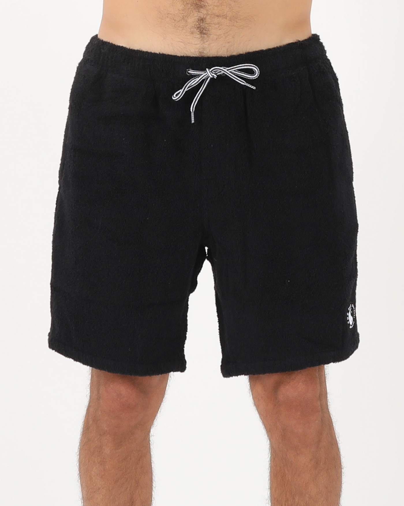 Terry Toweling Short - Black