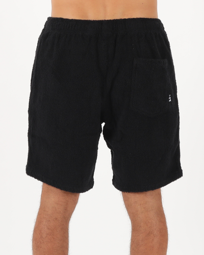Terry Toweling Short - Black