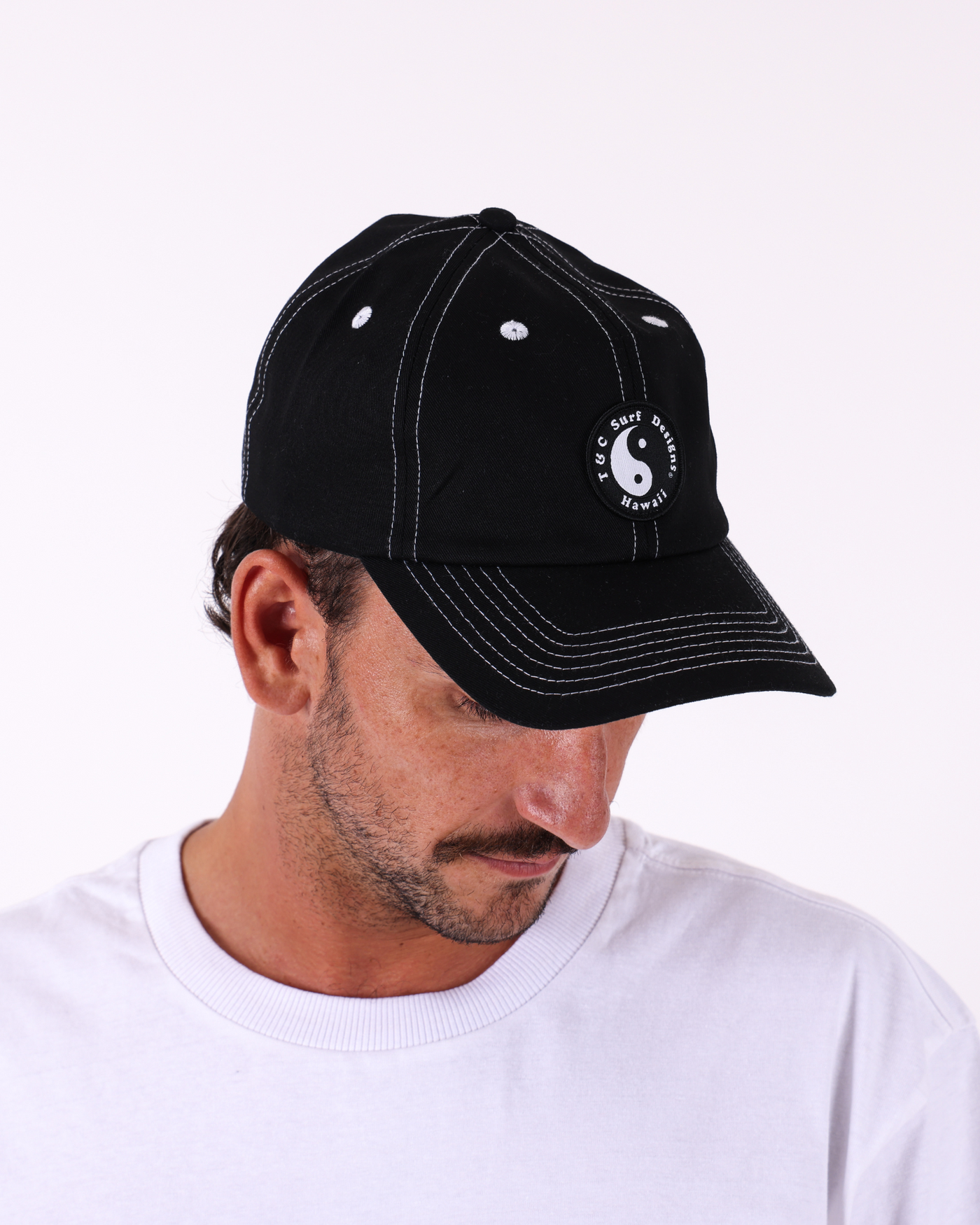 OG Dad Cap - Black/White
