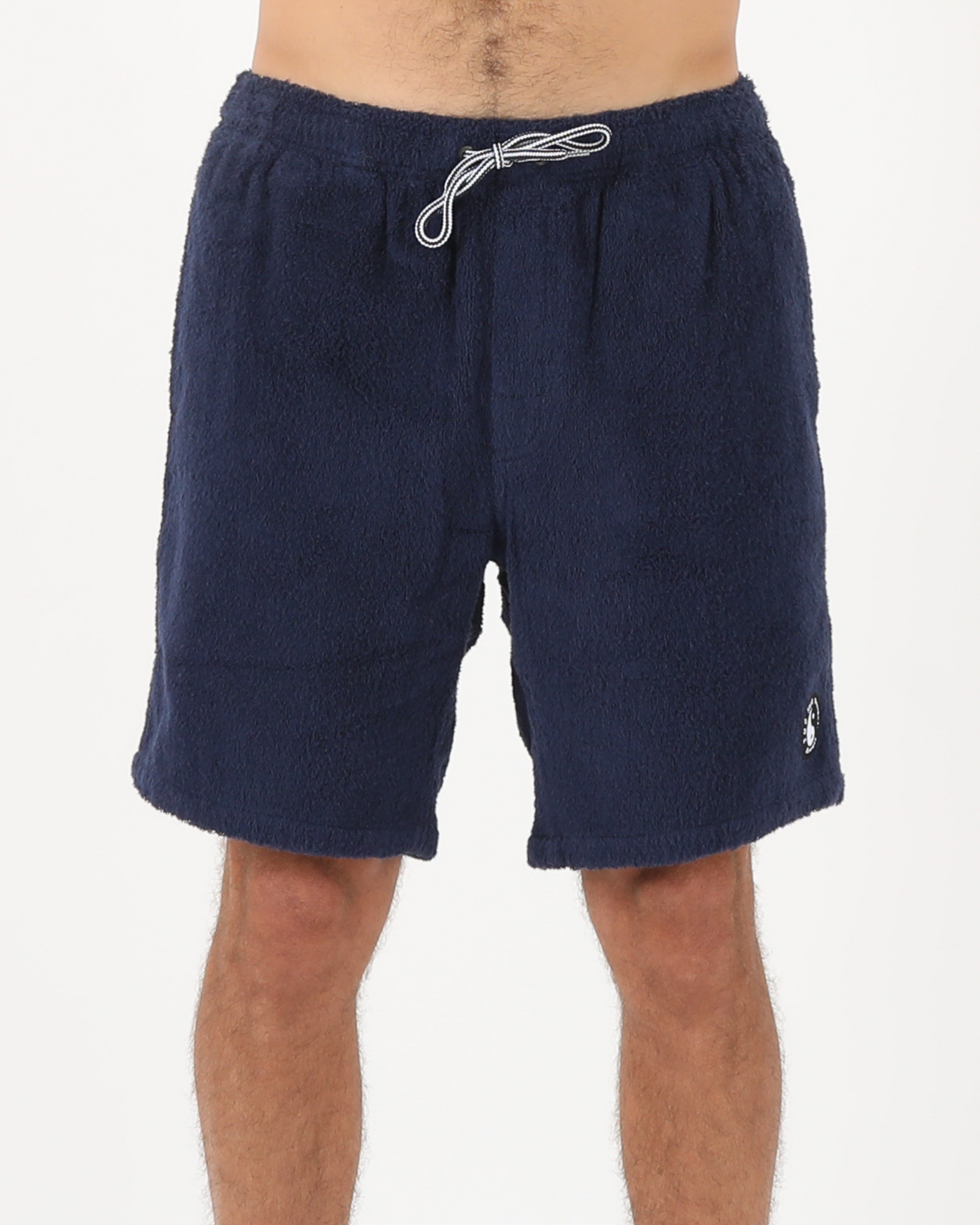 Boys Terry Toweling Short - Navy
