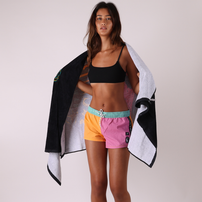 Diamond Towel - Black