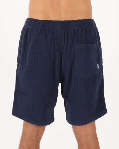 Boys Terry Toweling Short - Navy